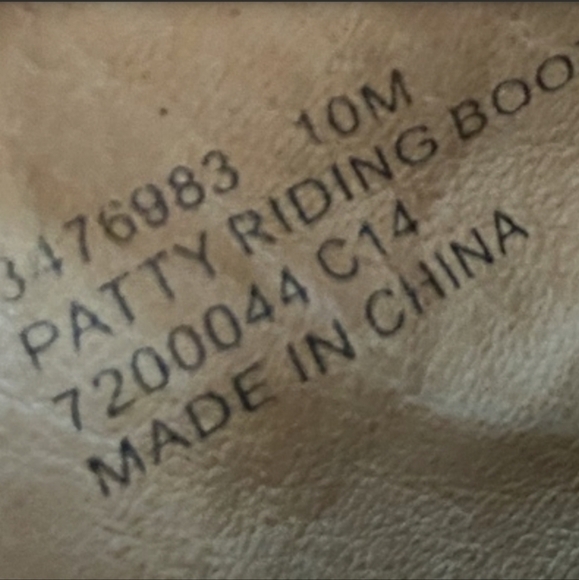 Frye Patty Riding Boot Bootie Gently Worn Brown Leather - Size 10 - Picture 5 of 9